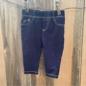 Baby LEVIS KNIT LEGGINGS size 6-9 months